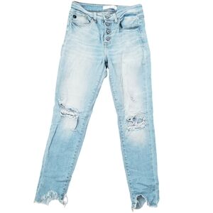 Kancan Jeans. Size 5/26. Skinny. Distressed.